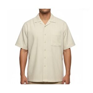 Counter Culture Mens XL Plaid Short Sleeve Button Up‎ Shirt Casual